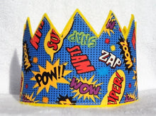 superhero birthday party hat